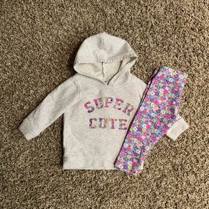Carters Hoodie Set